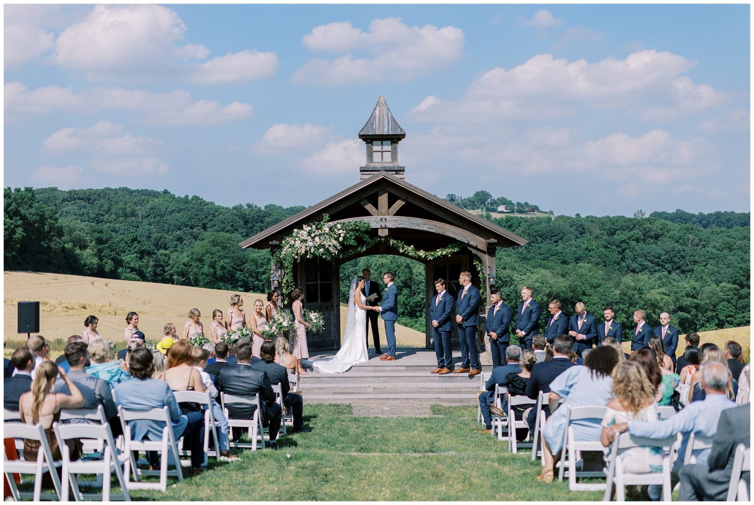 Shelby & Kent | Summer Wedding at Wyndridge Farm - tomandemweddings.com