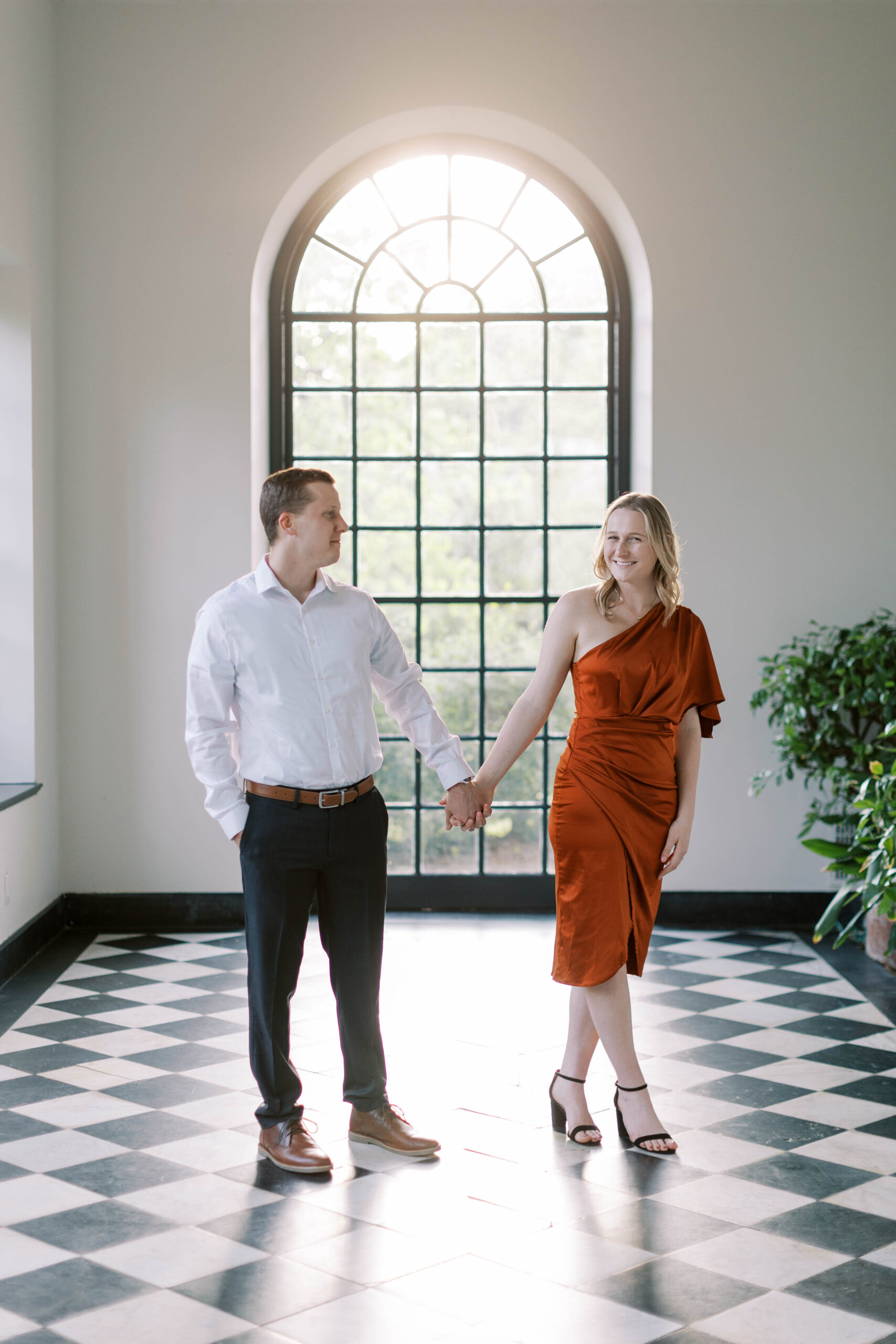 Spring Engagement Session at Conestoga House and Gardens